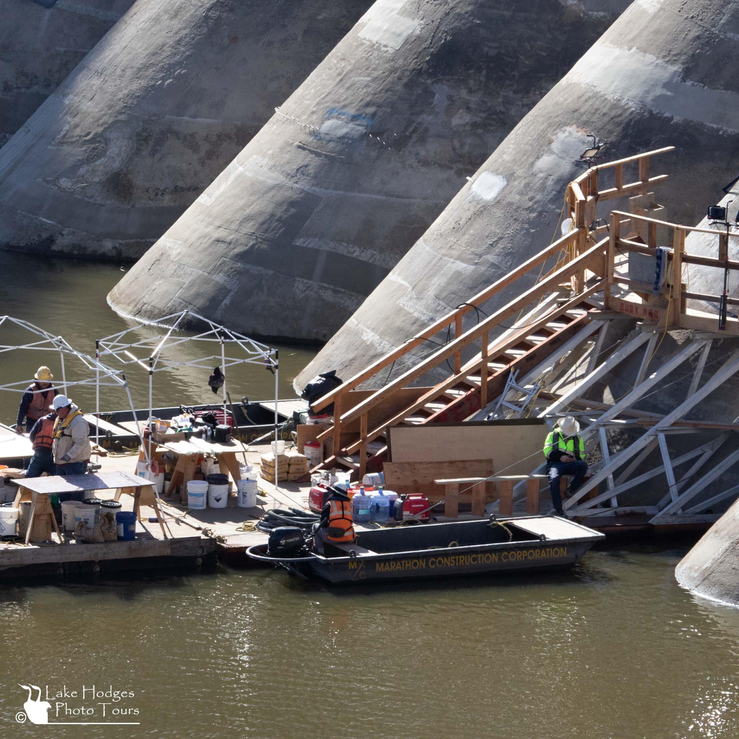 Dam Repair Update Lake Hodges Photo Tours